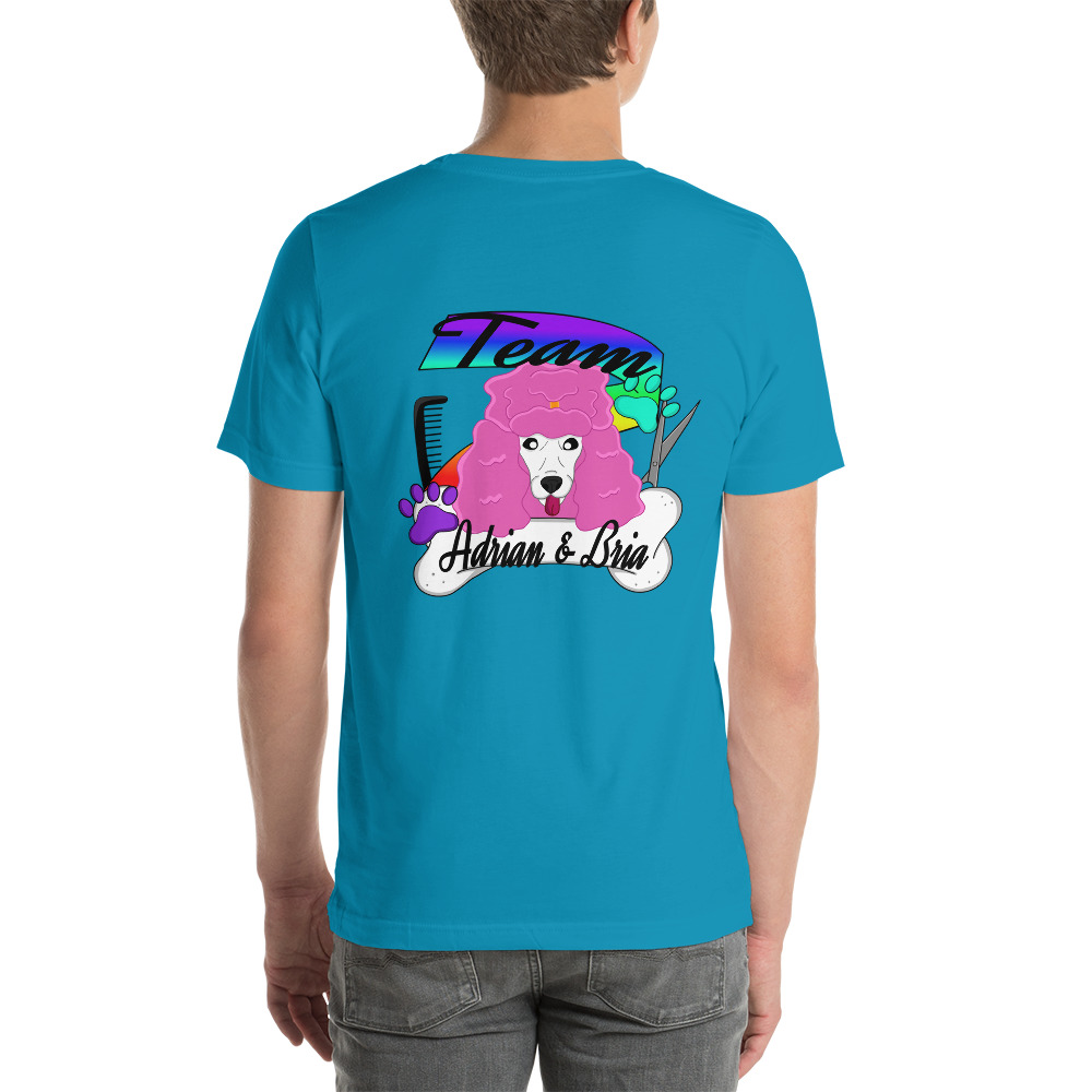 Team Adrian & Bria short-sleeve unisex t-shirt - Image 11