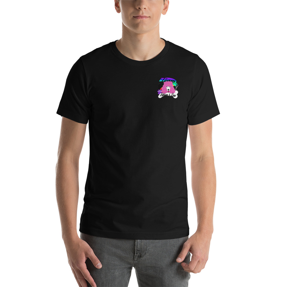 Team Adrian & Bria short-sleeve unisex t-shirt - Image 2