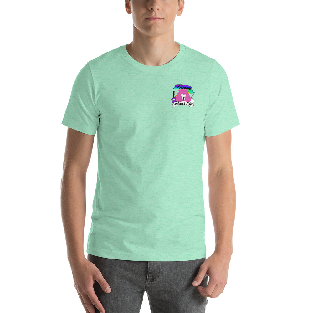 Team Adrian & Bria short-sleeve unisex t-shirt - Image 18