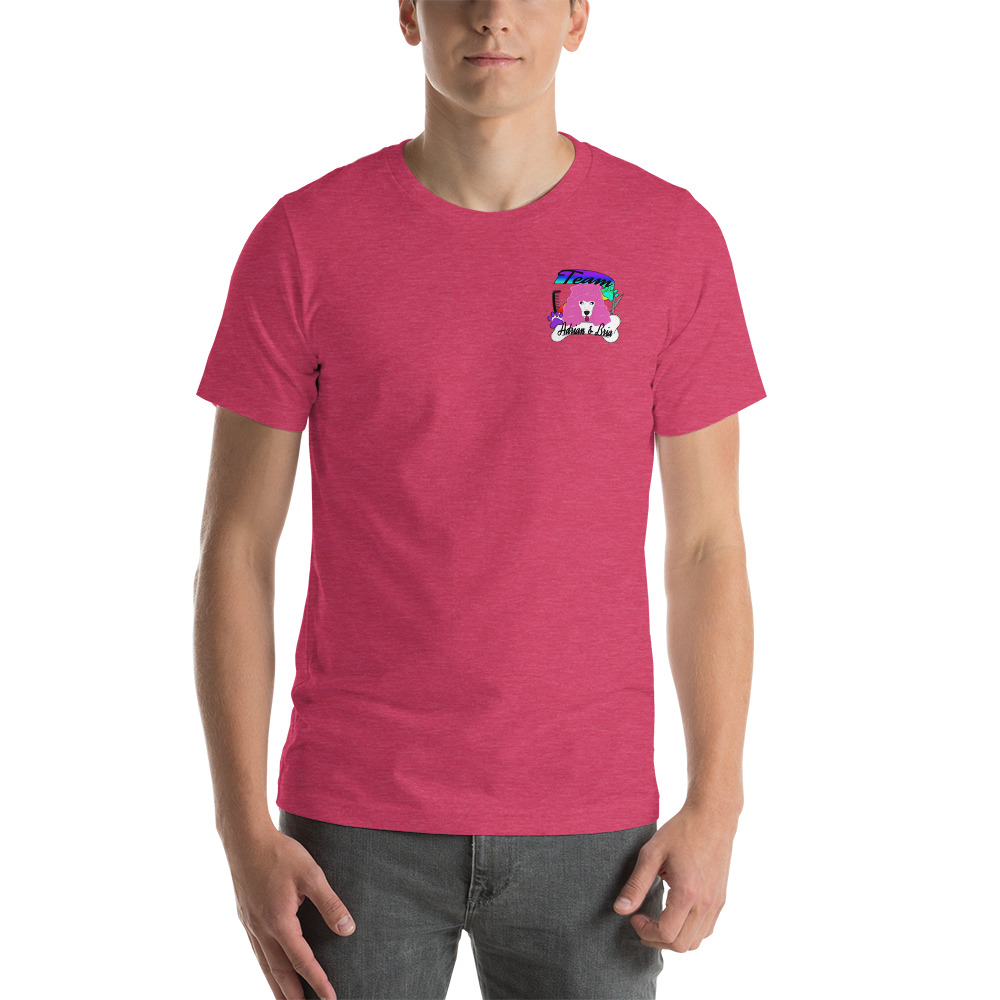 Team Adrian & Bria short-sleeve unisex t-shirt - Image 14