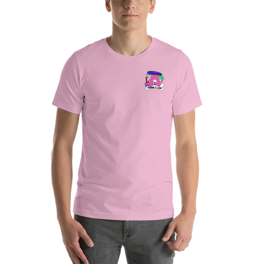 Team Adrian & Bria short-sleeve unisex t-shirt - Image 19