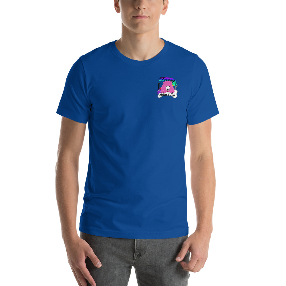 Team Adrian & Bria short-sleeve unisex t-shirt - Image 6