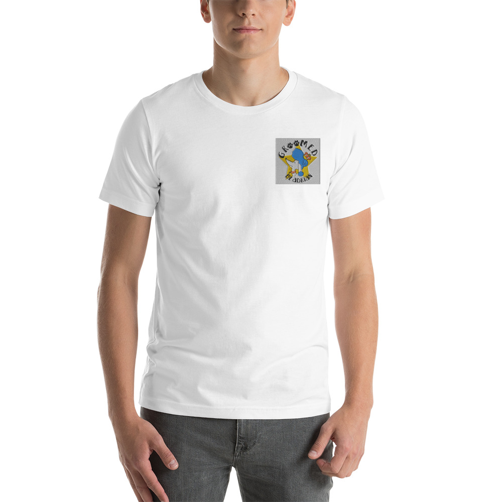 Groomed By Adrian short-sleeve unisex t-shirt - Image 2